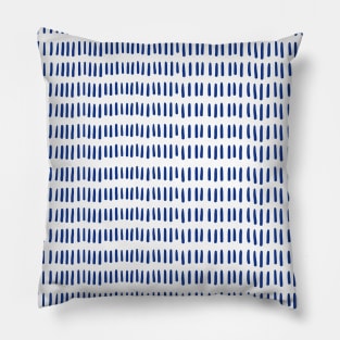 STRIPES PATTERN BLUE Pillow