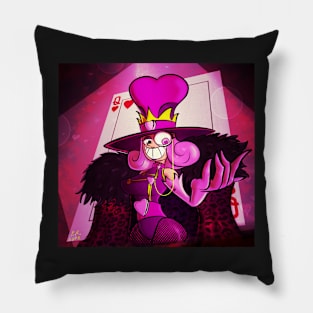 Queen of Hearts - Illustration Pillow