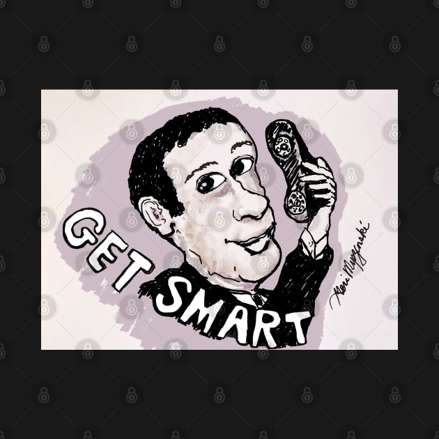 Don Adams Get Smart by TheArtQueenOfMichigan 