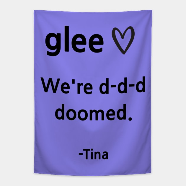 Glee/Tina Tapestry by Said with wit