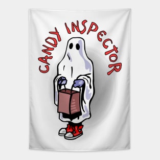 Candy Inspector Tapestry