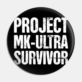 Conspiracy Theory Project MKUltra / MK ULTRA Pin