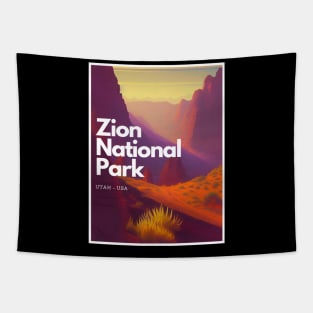 Zion National park hike - Utah USA Tapestry