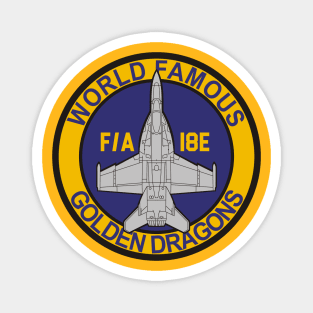 VFA-192 World Famous Golden Dragons - F/A-18 Magnet