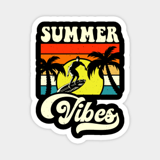 Summer Vibes T Shirt For Women Men Magnet