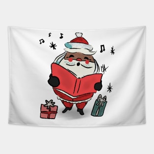 Singing Santa Tapestry