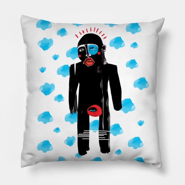 MAN FROM CLOUD Pillow by SNEP