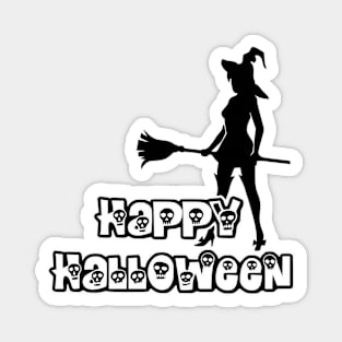 Happy Halloween - Pretty Halloween Witch - 1510201513 Magnet