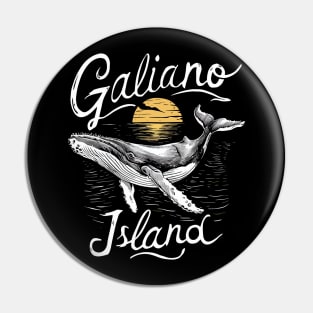 galiano island Pin