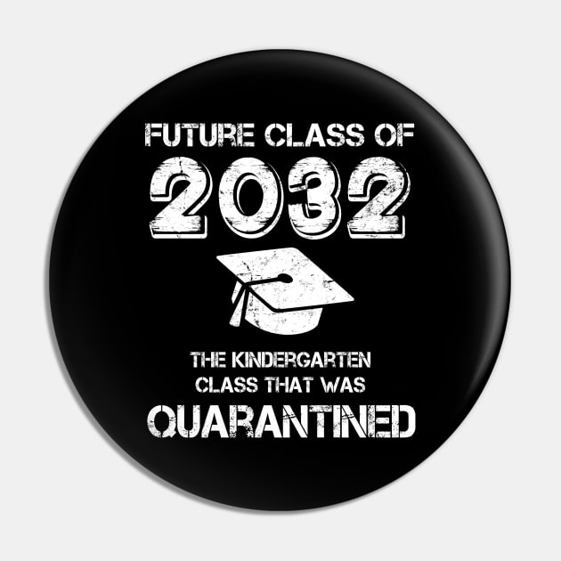 Kindergarten Class of 2032 Quarantined Pin by Wesley Mcanderson Jones