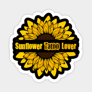 Sunflower tattoo Magnet