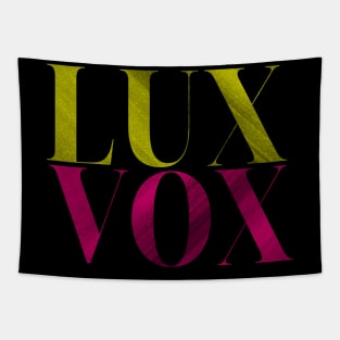 LUX VOX Tapestry