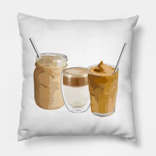 Coffees graphic Pillow