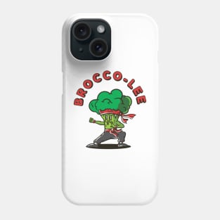 Funny Kungfu Fighter Broccoli Phone Case