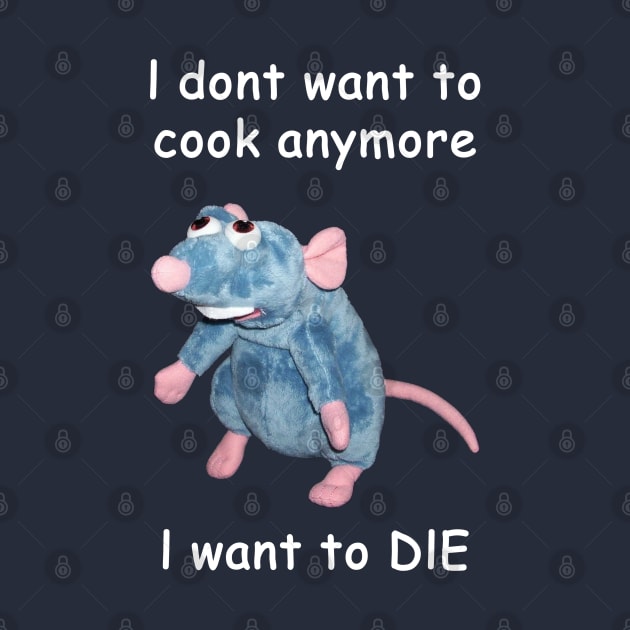 Ratatouille's Had Enough (Dark Shirt Version) by lilmousepunk