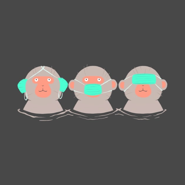 Three wise Monkeys - Keeping it Safe by IlanB