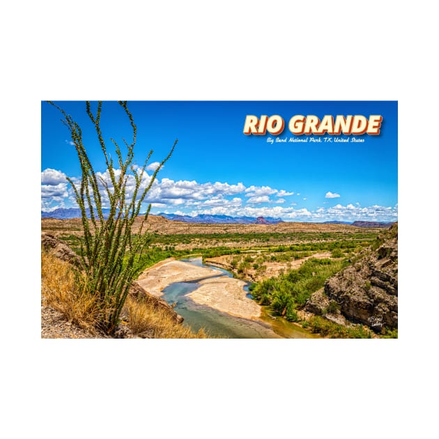 Rio Grande at Big Bend by Gestalt Imagery