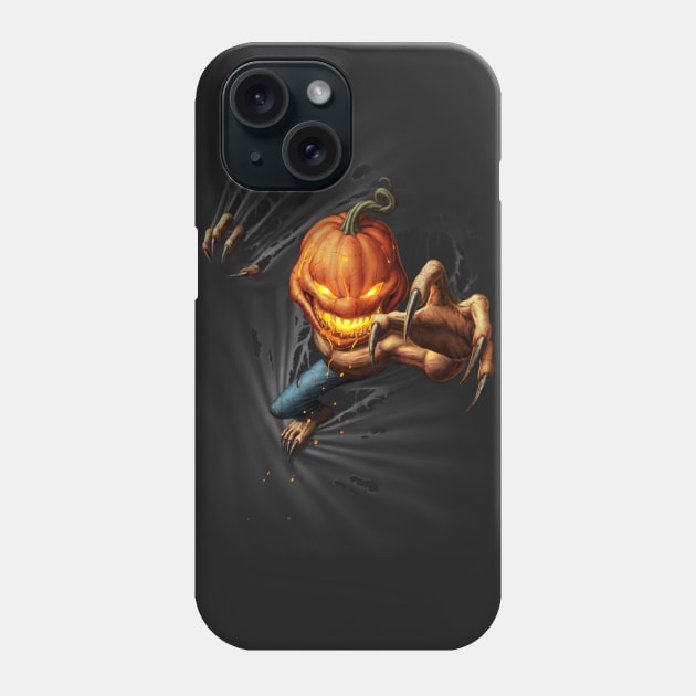 Pumpkin Within Phone Case by chriskar