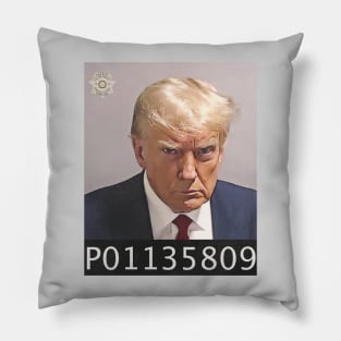 Inmate P01135809 / Trump Mug Shot Pillow