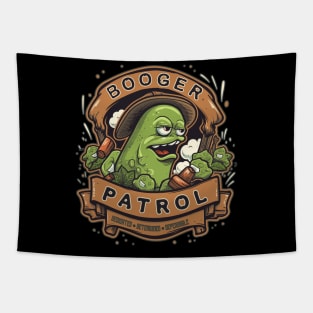 Booger Patrol" - A Fun and Playful Design for Kids Tapestry