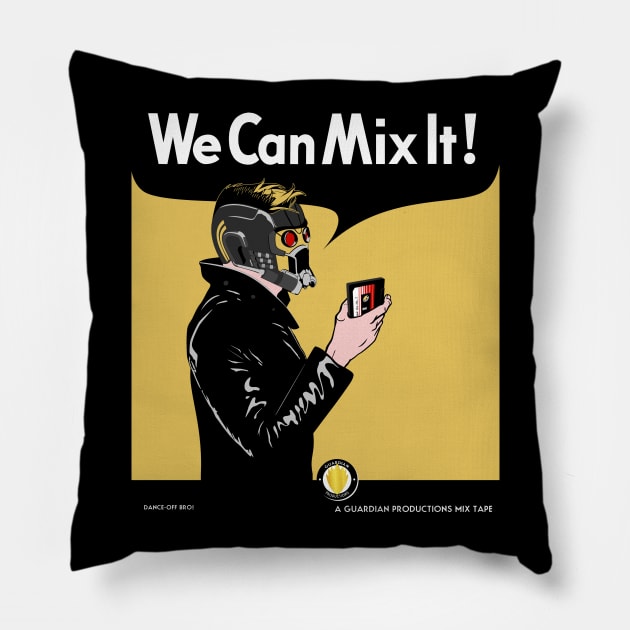 We Can Mix It! Pillow by a_man_oxford