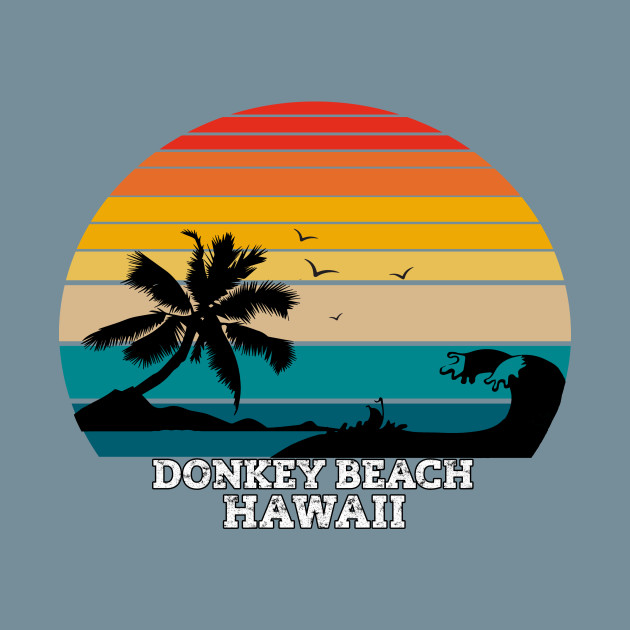 Disover Donkey Beach Hawaii gift - Donkey Beach - T-Shirt