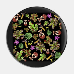  Carnivorous plants black background Pin