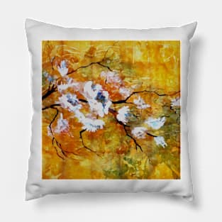 Blossoms on A Branch Pillow