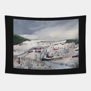 grandma moses Tapestry