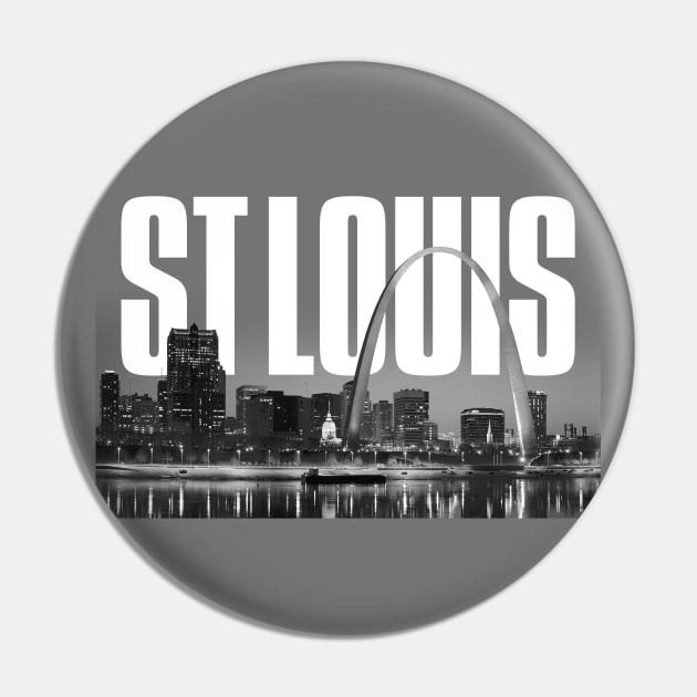 St. Louis Cityscape Pin by PLAYDIGITAL2020