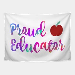 Proud Educator Tapestry