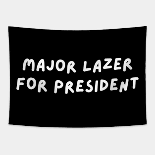 Major Lazer for President Tapestry