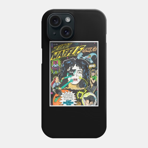 Waffle House! Fight in Space! Phone Case by Popoffthepage