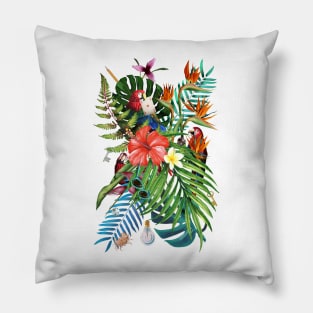 Mysterious Tropical Pillow