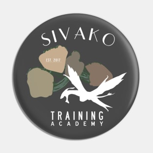 Sivako (white font) Pin