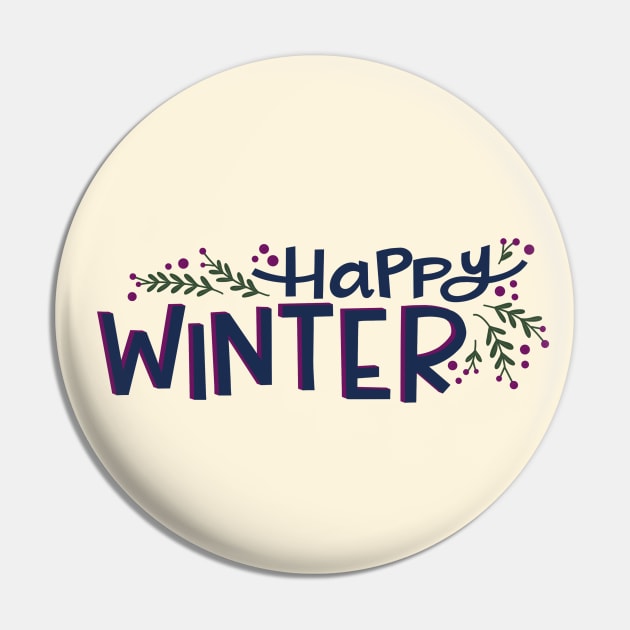 Happy winter Pin by LetsOverThinkIt