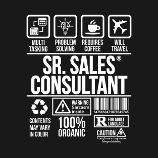 Sr. Sales consultant T-shirt | Job Profession | #DW T-Shirt