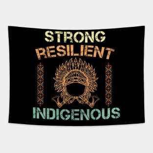 Strong Resilient Indigenous, American Native, mmiw indigenous Tapestry