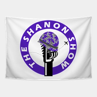 Shanon Show Circle Logo Tapestry