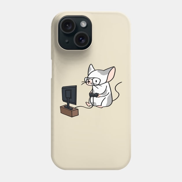 Cute gaming mouse Phone Case by ballooonfish