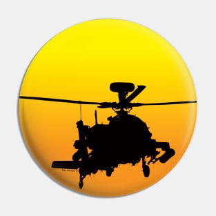 Apache Sunset Pin