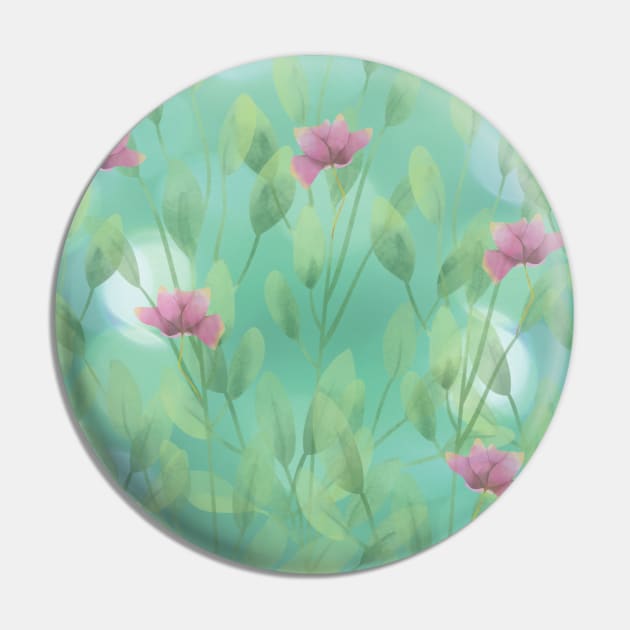 Flower field Pin by Purrfect