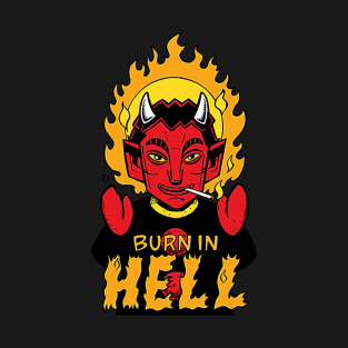 Devil Puppet Burn in Hell T-Shirt