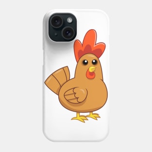 Brown Chicken Phone Case