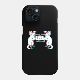 Peace, Land, and Bread (Glitched Version) Phone Case