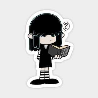 Lucy Loud Reading? Magnet