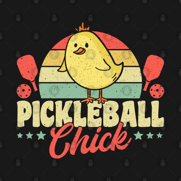 Pickleball Tournament Pickleball Chick by Caskara