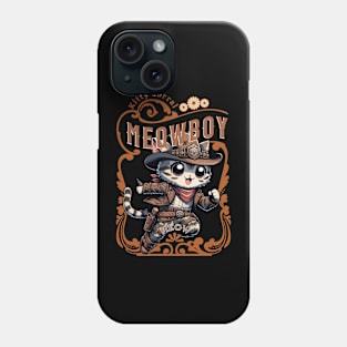 Camo Kitty Cowboy - The Ultimate Feline Outlaw Phone Case