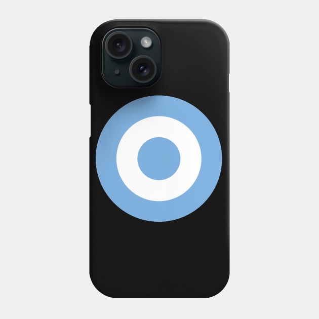 Argentina Air Force Roundel Phone Case by Lyvershop