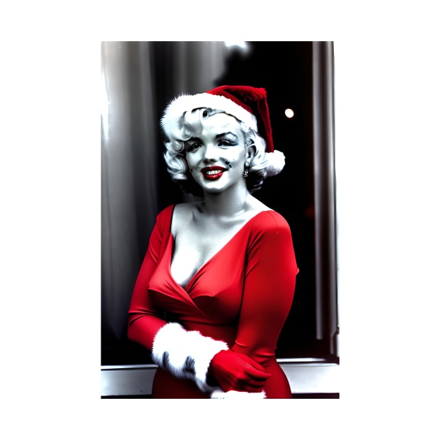 Santa Marilyn (Celebrity Christmas) by robsteadman